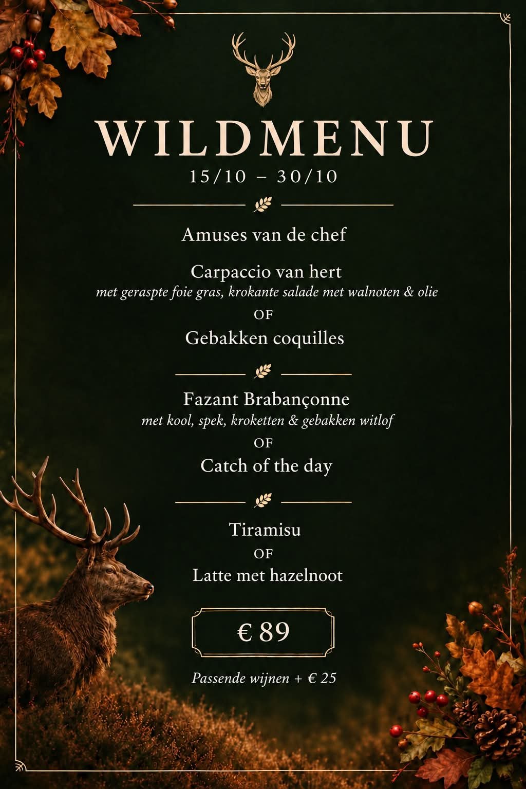 Kerstmenu Kopain
