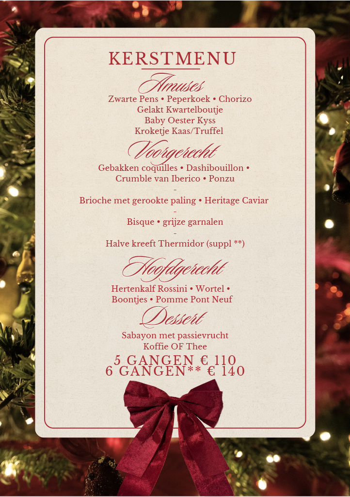 Kerstmenu Kopain